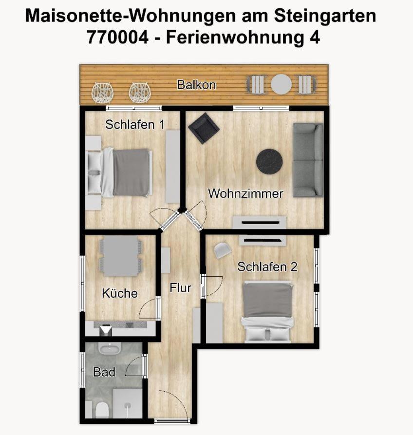 Maisonette-Wohnungen Am Steingarten - Ferienwohnung 4 Wangerooge Exterior foto